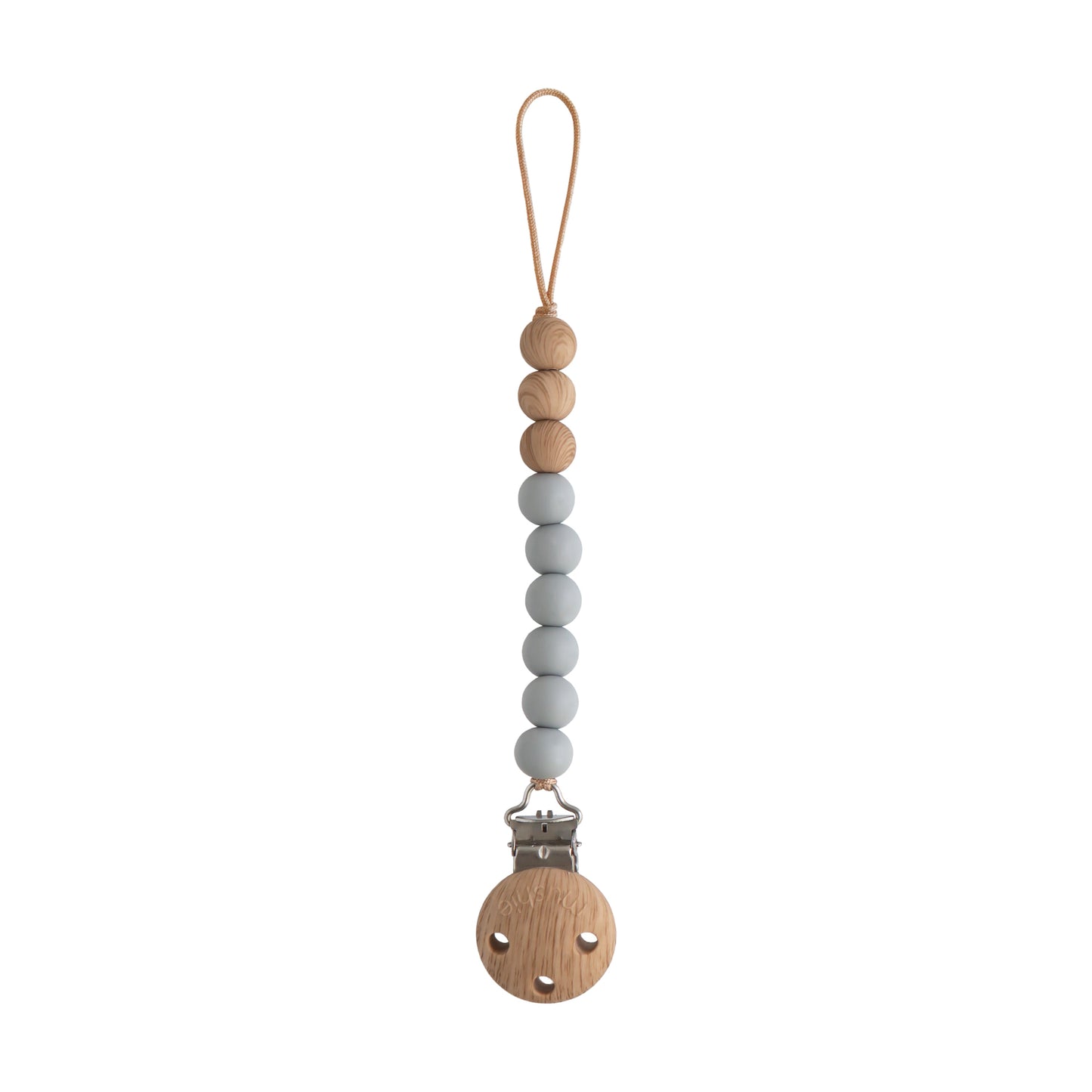 Silicone Pacifier Clip | Eva - Babies in Bloom