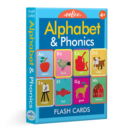 eeBoo Alphabet and Phonics Flash Cards