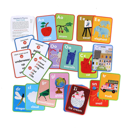 eeBoo Alphabet and Phonics Flash Cards