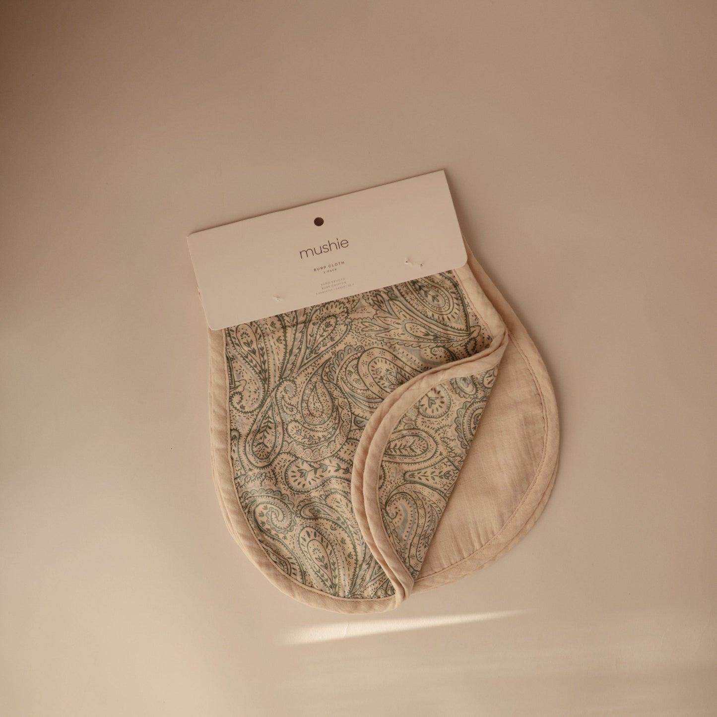 Organic Cotton Muslin Burp Cloth 2-Pack - Babies in Bloom