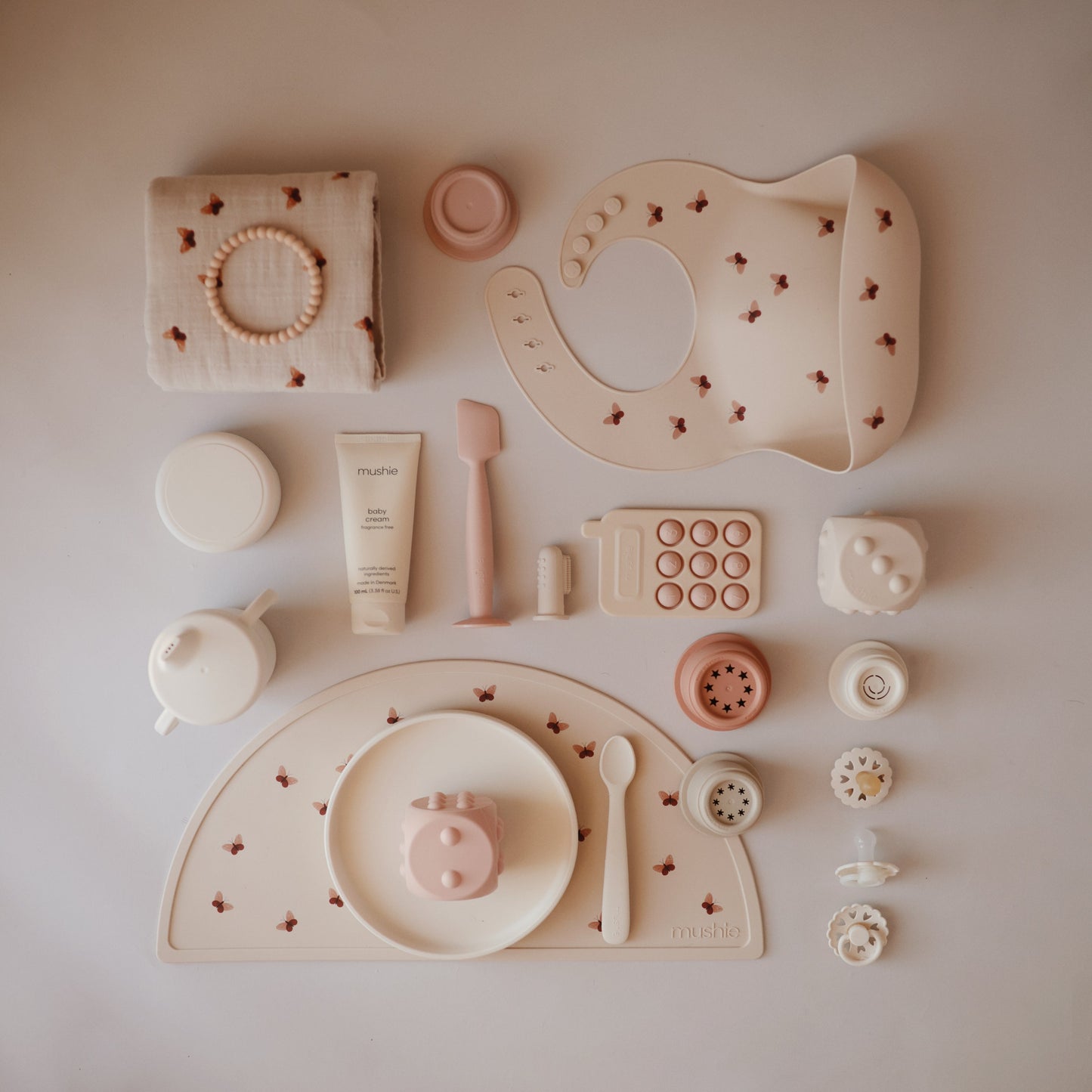 Organic Cotton Muslin Swaddle Blanket - Babies in Bloom