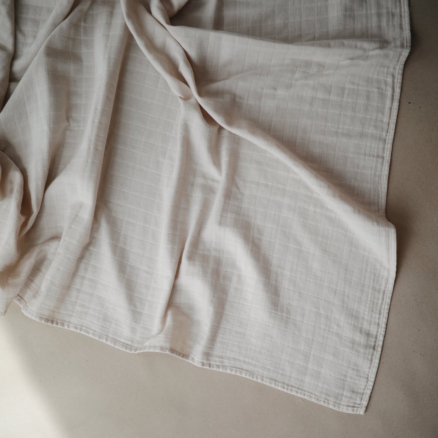 Organic Cotton Muslin Swaddle Blanket - Babies in Bloom