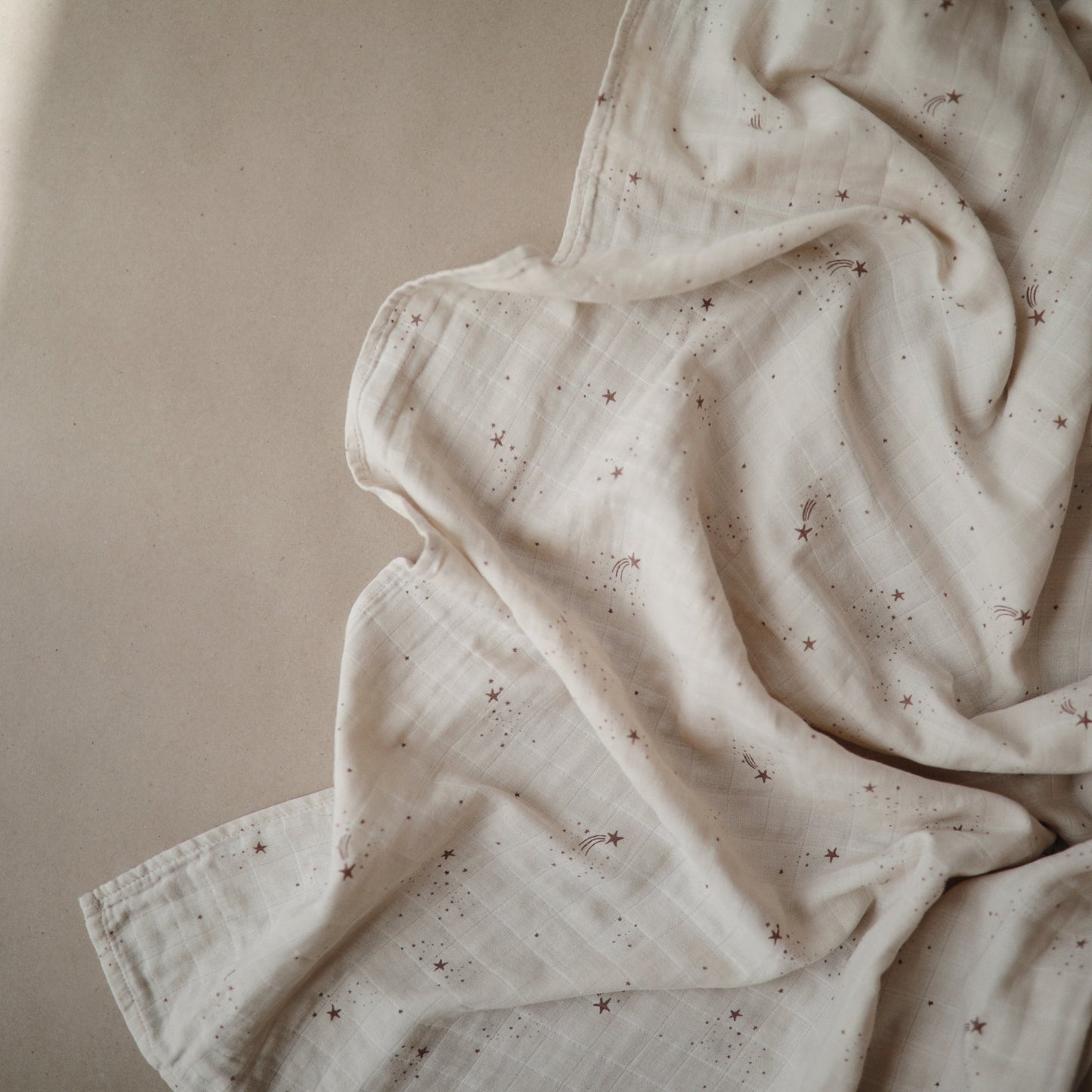 Organic Cotton Muslin Swaddle Blanket - Babies in Bloom
