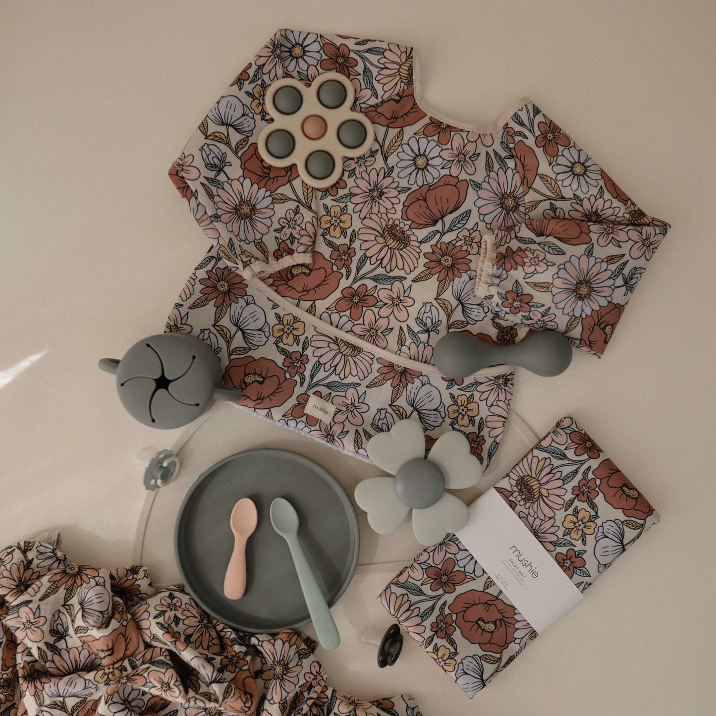 Long Sleeve Bib - Babies in Bloom