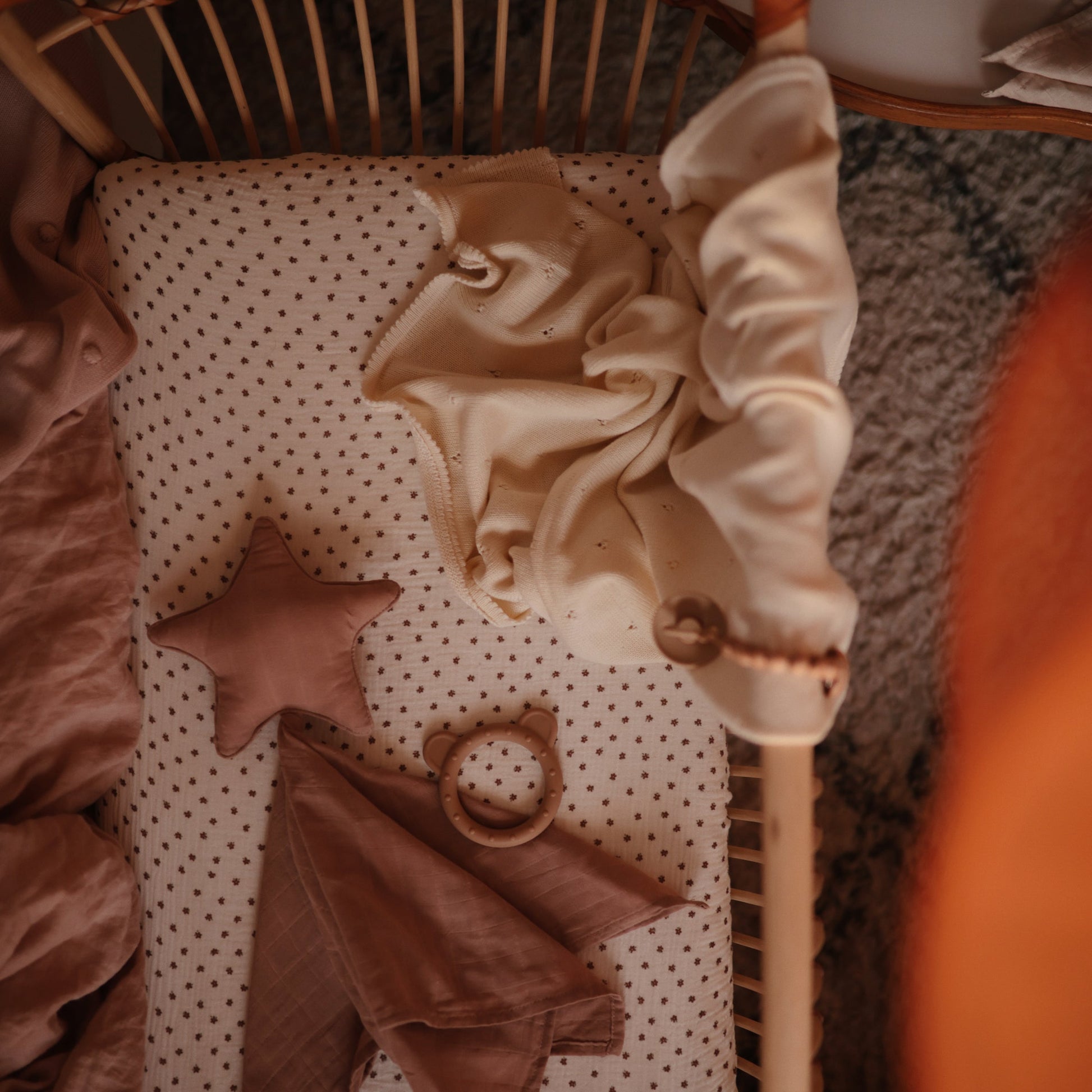 Mini Muslin Crib Sheet - Babies in Bloom