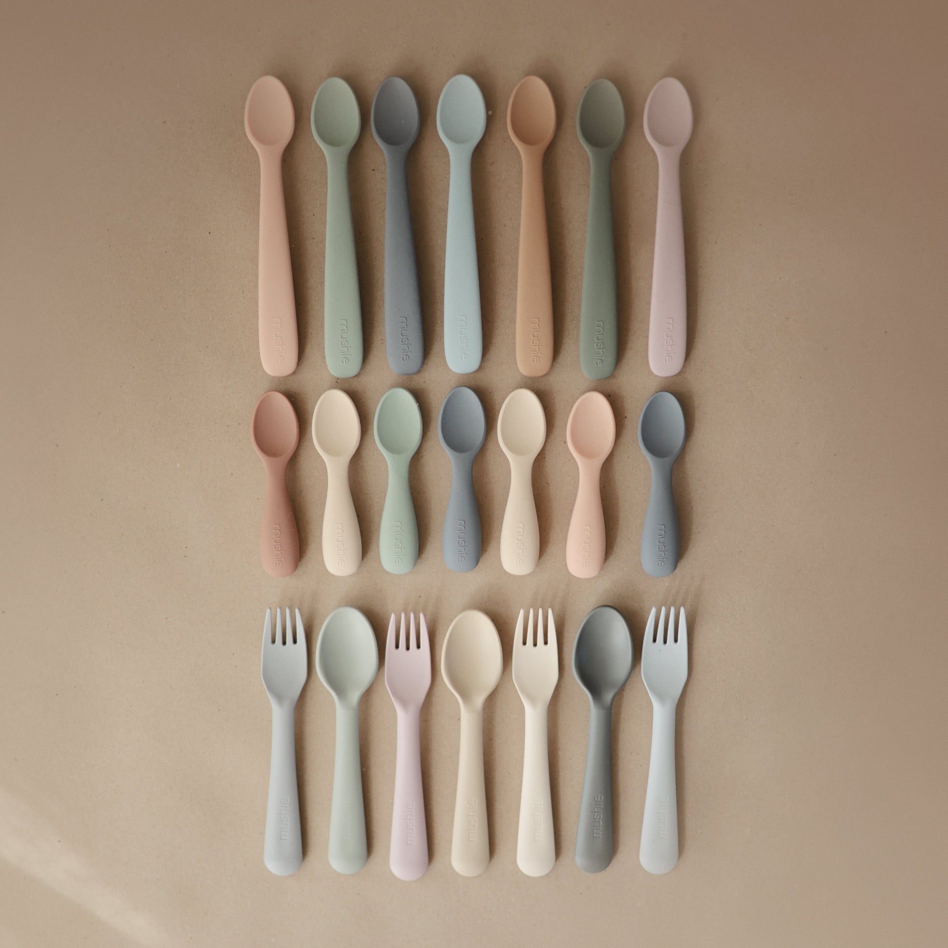 Silicone Toddler Starter Spoons - Babies in Bloom