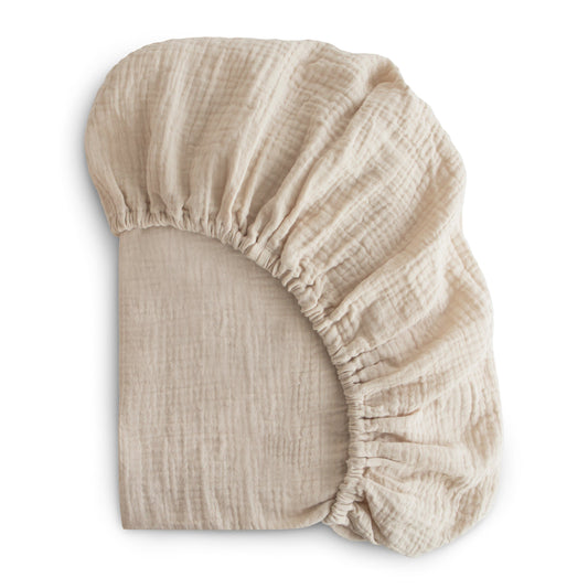 Extra Soft Muslin Crib Sheet - Babies in Bloom