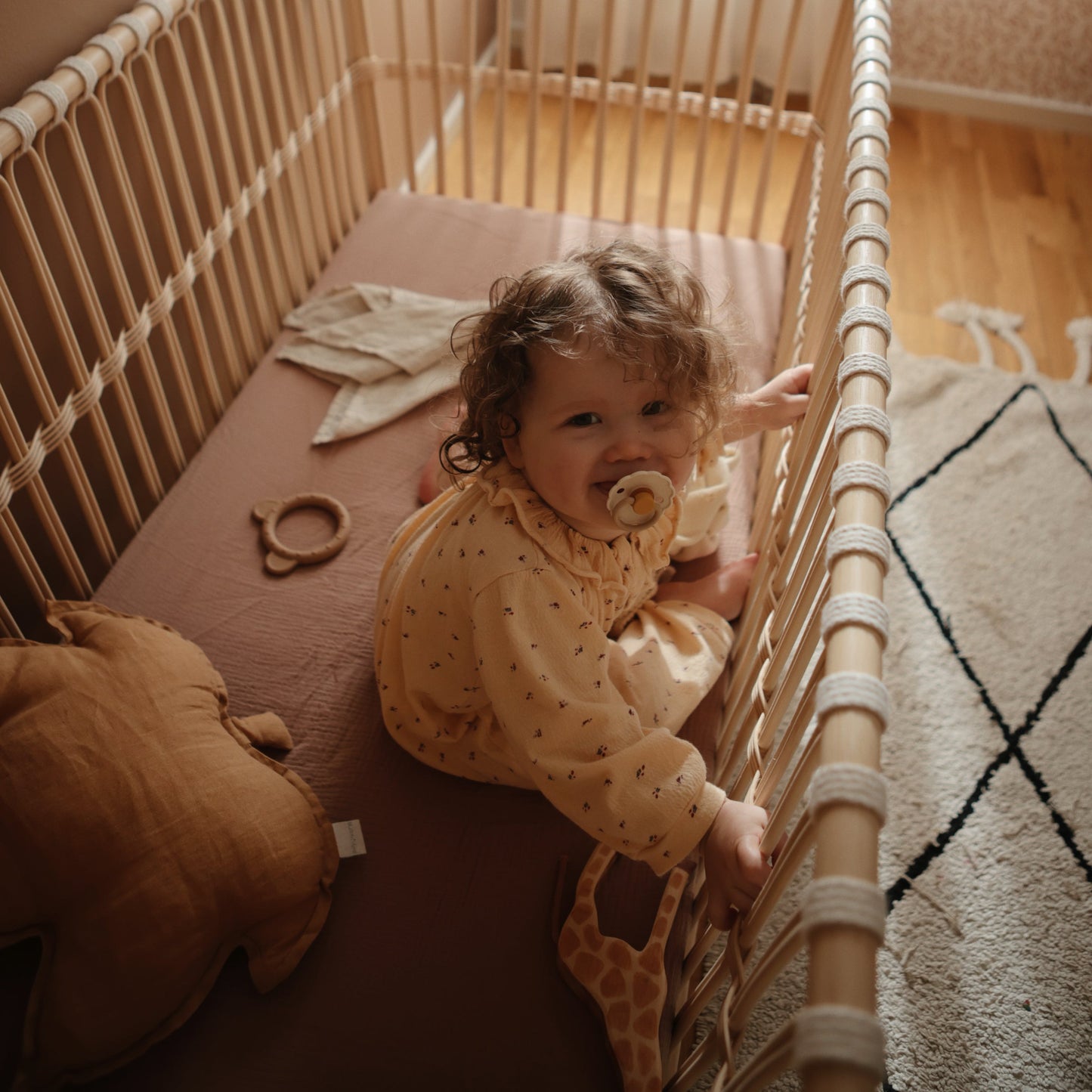 Extra Soft Muslin Crib Sheet - Babies in Bloom