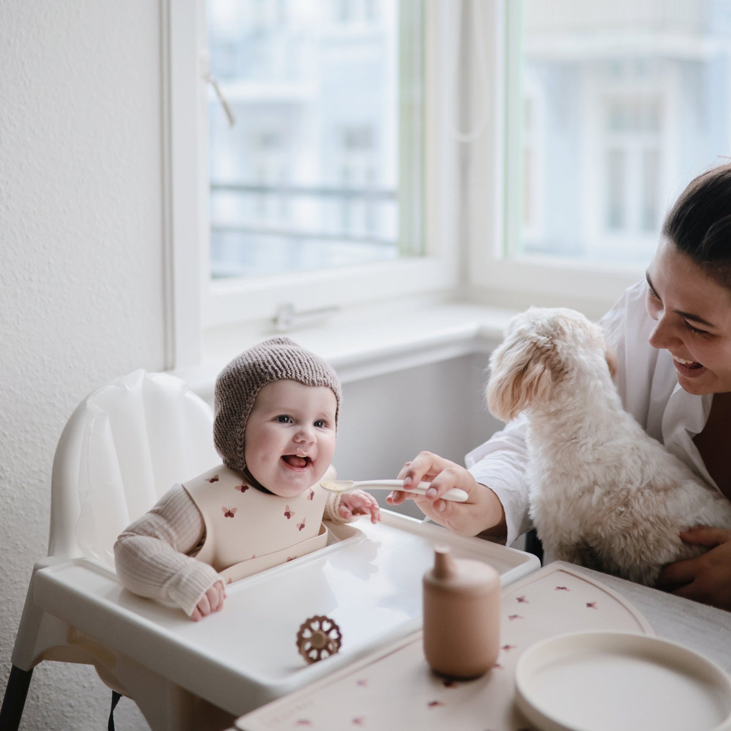 Silicone Placemat - Babies in Bloom