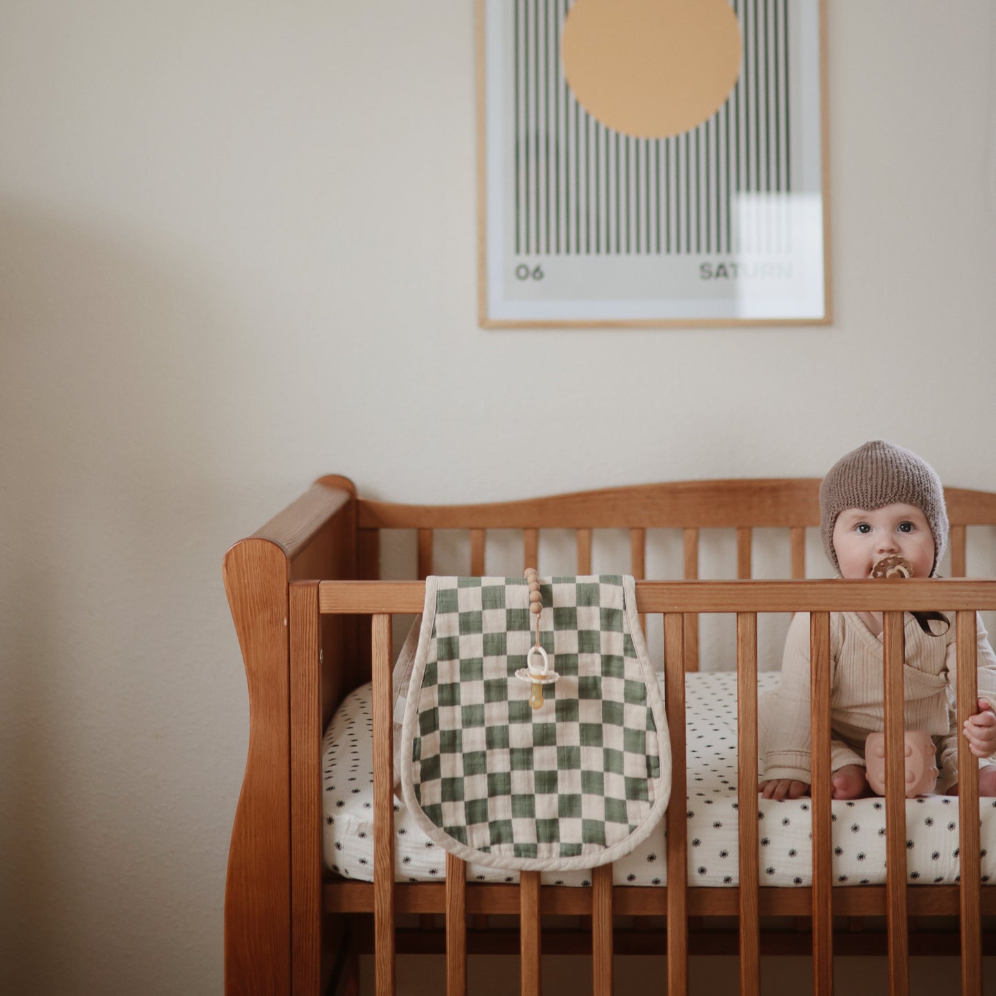 Organic Cotton Muslin Burp Cloth 2-Pack - Babies in Bloom