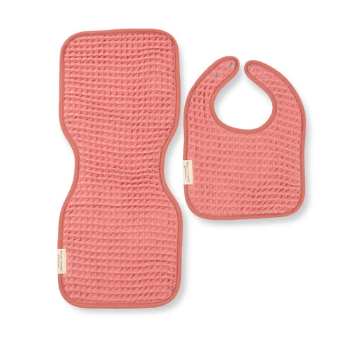 Bella Tunno Bib + Burp Cloth Set