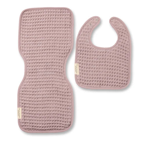 Bella Tunno Bib + Burp Cloth Set