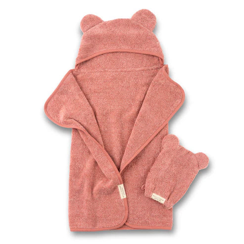 Bella Tunno Hooded Towel + Wash Mitt Sets