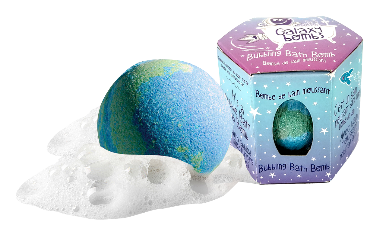 Loot Toy Galaxy Bubbling Bath Bombs