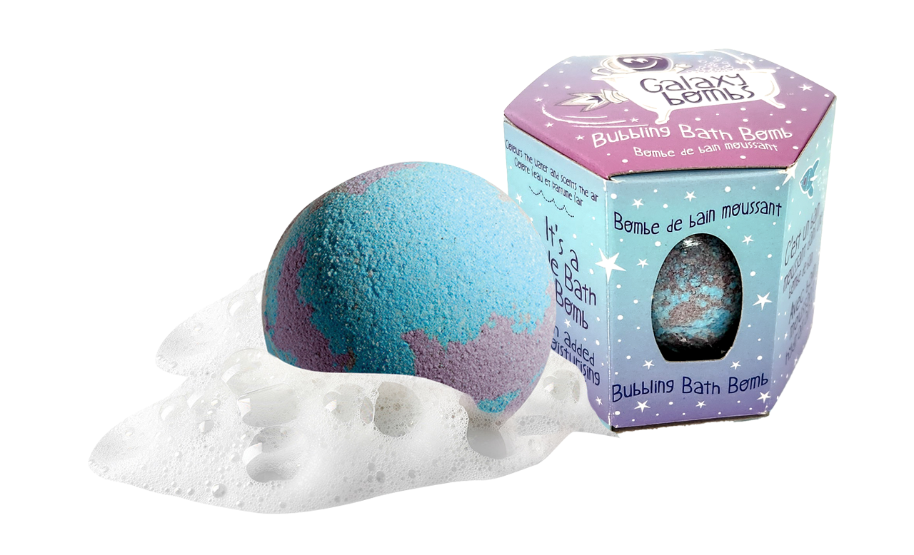 Loot Toy Galaxy Bubbling Bath Bombs Gift Pack