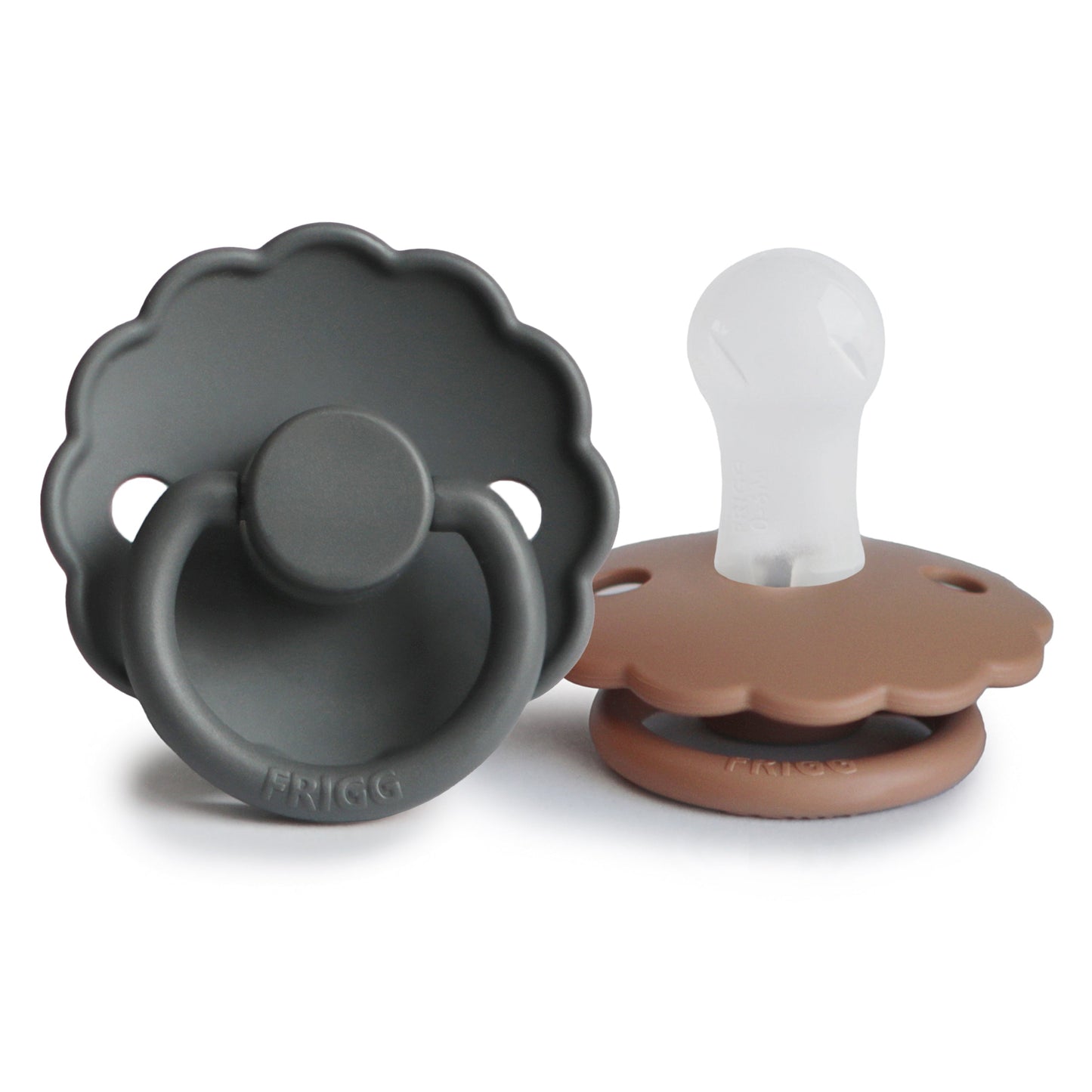 FRIGG Daisy Silicone Pacifier 2-Pack - Babies in Bloom