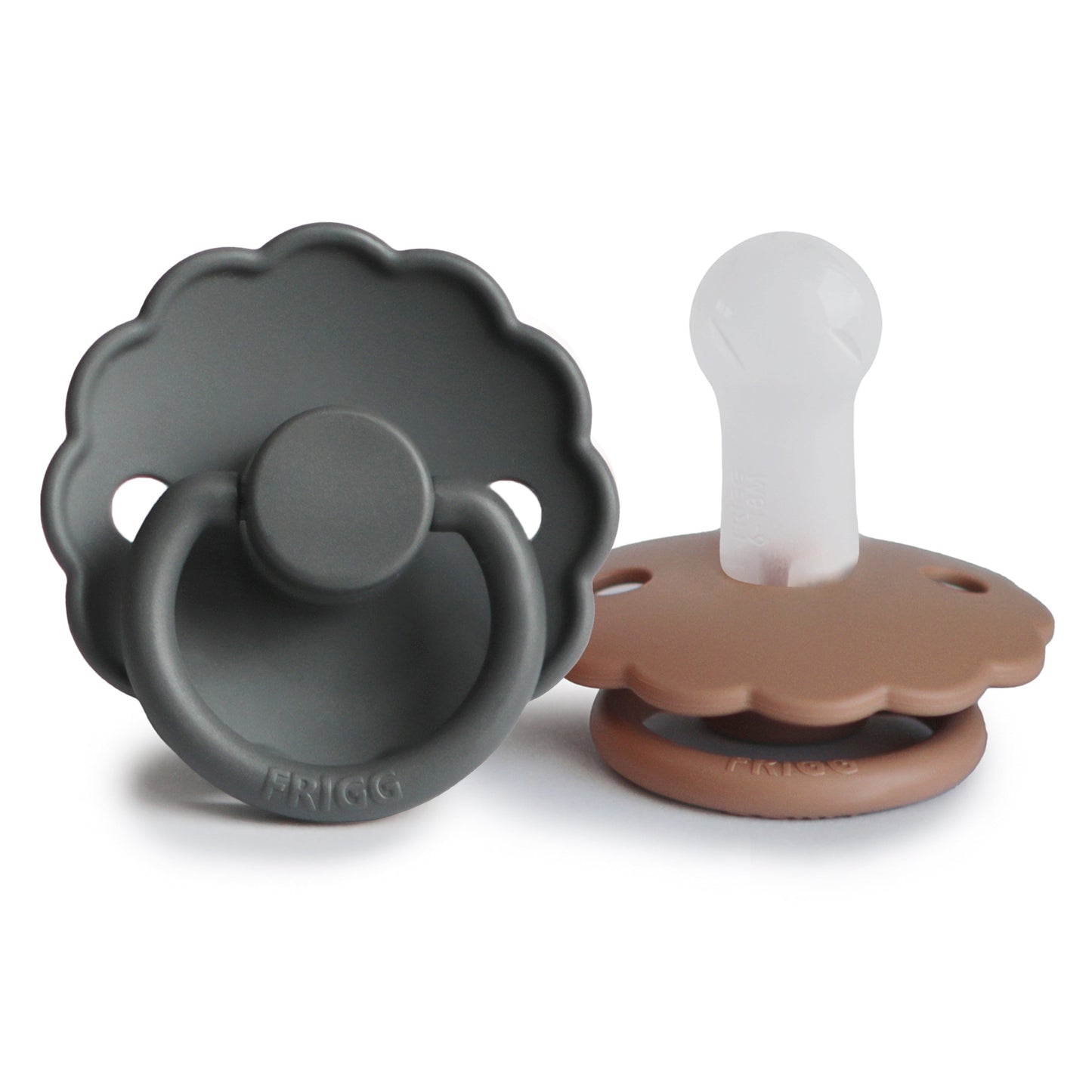 FRIGG Daisy Silicone Pacifier 2-Pack - Babies in Bloom