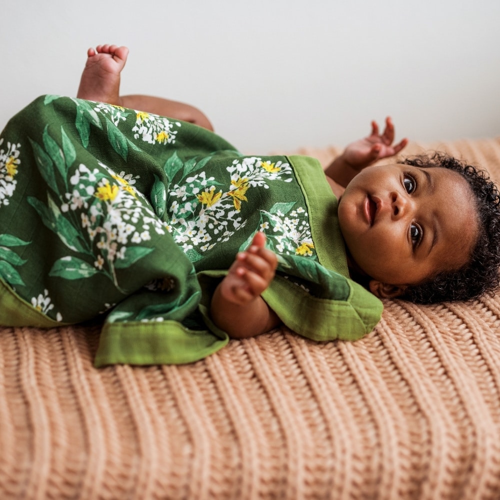 Firefly Mini Lovey Two-Layer Muslin Security Blanket