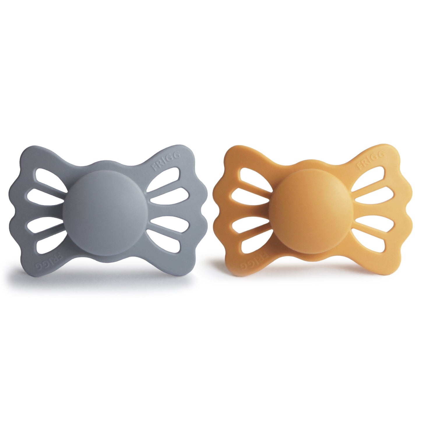 FRIGG Lucky Symmetrical Silicone Pacifier 2-Pack (6-18 Months) - Babies in Bloom