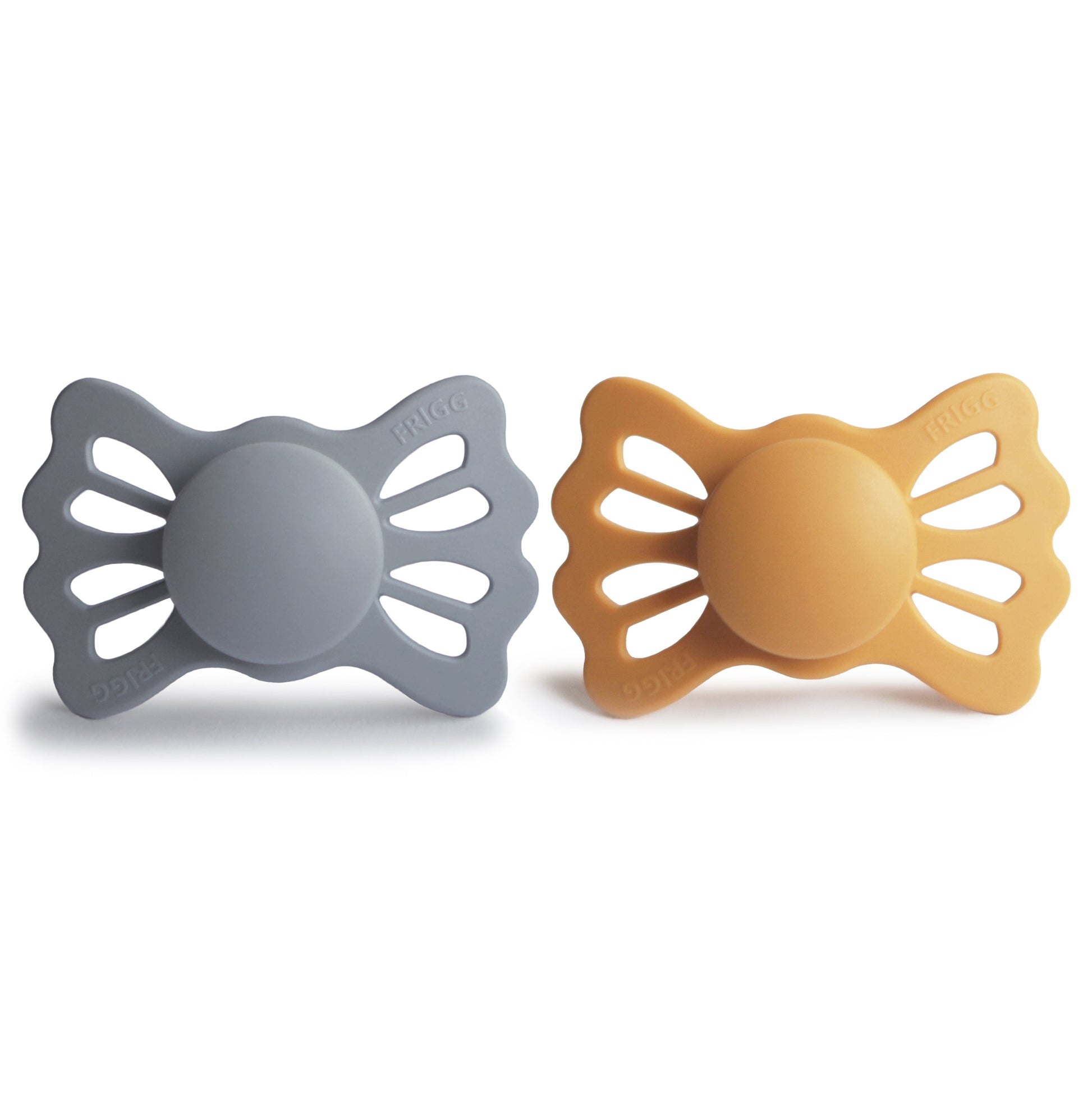 FRIGG Lucky Symmetrical Silicone Pacifier 2-Pack (6-18 Months) - Babies in Bloom