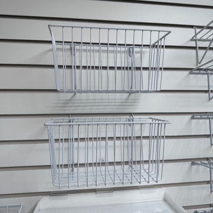 Slat Wall Shelves, Baskets, and Hooks