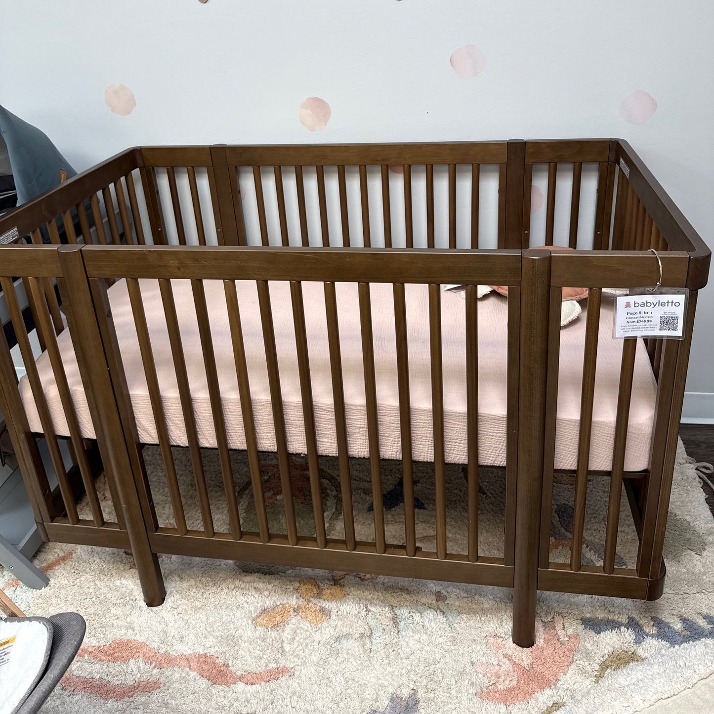 Babyletto Pogo 8-in-1 Convertible Crib FLOOR MODEL