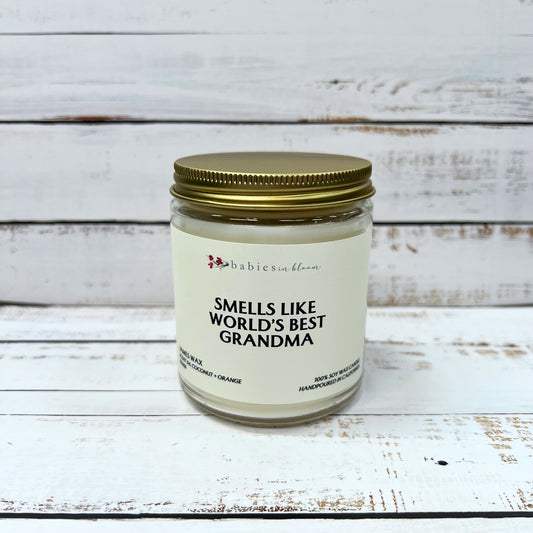 Smells Like World's Best Grandma Candle