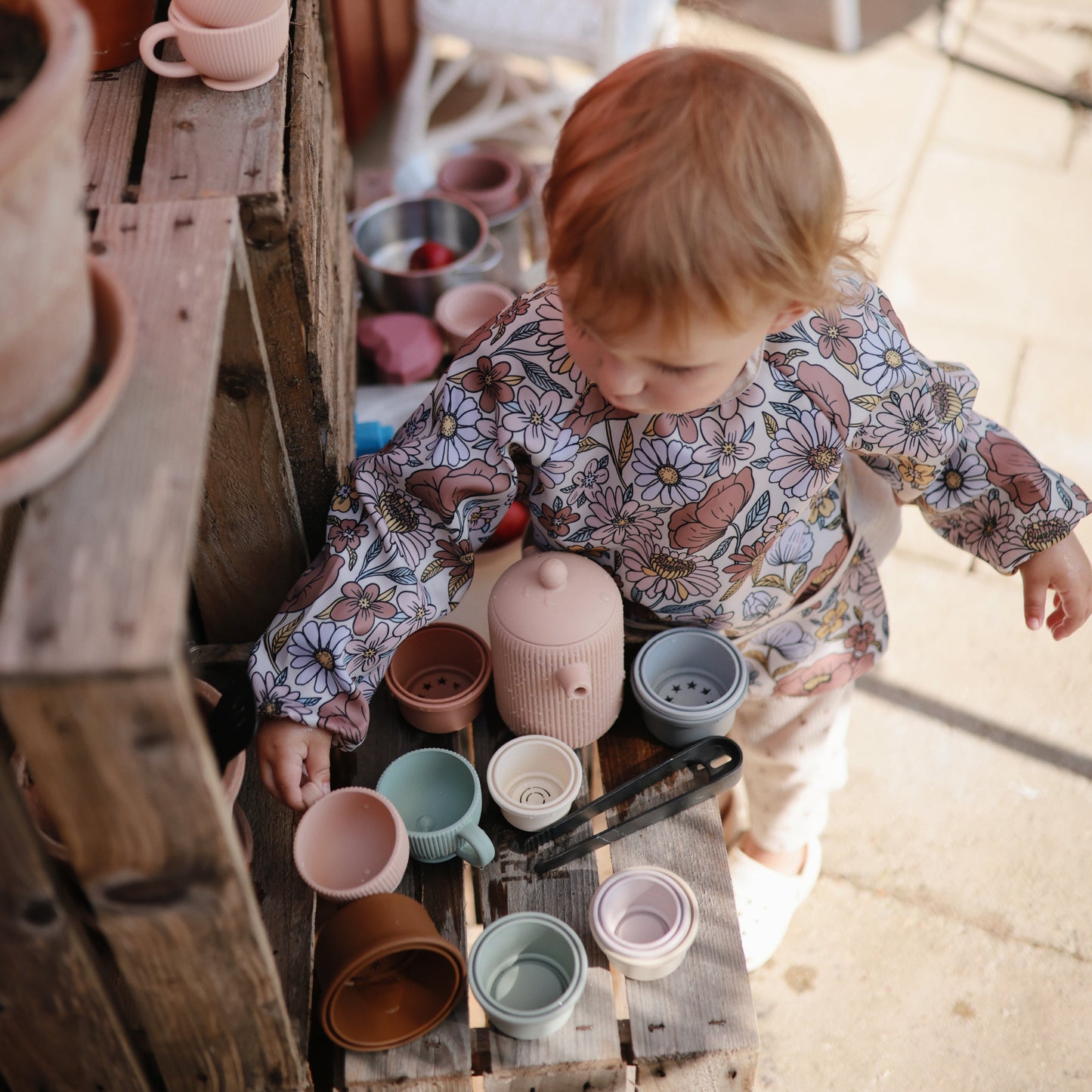 Long Sleeve Bib - Babies in Bloom