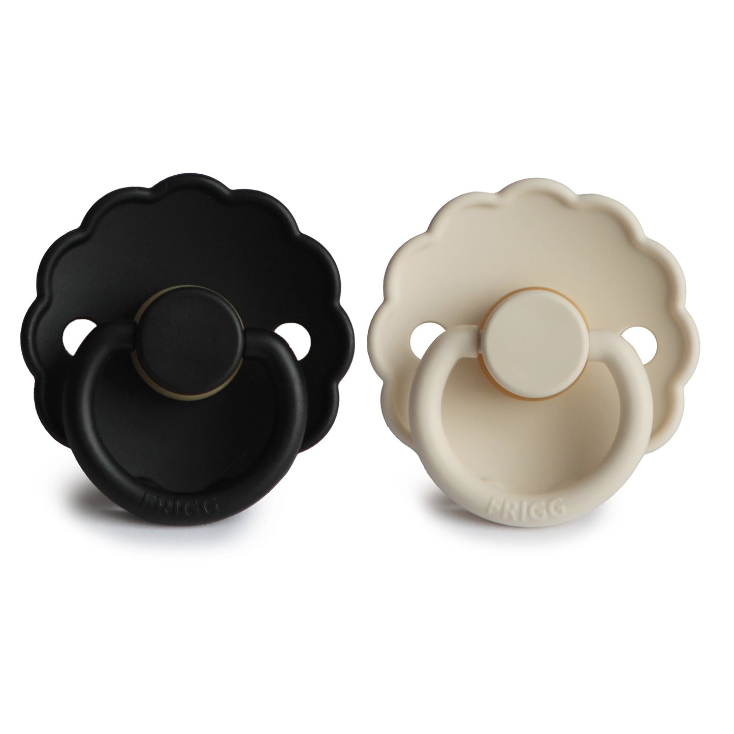 FRIGG Daisy Natural Rubber Pacifier 2-Pack - Babies in Bloom