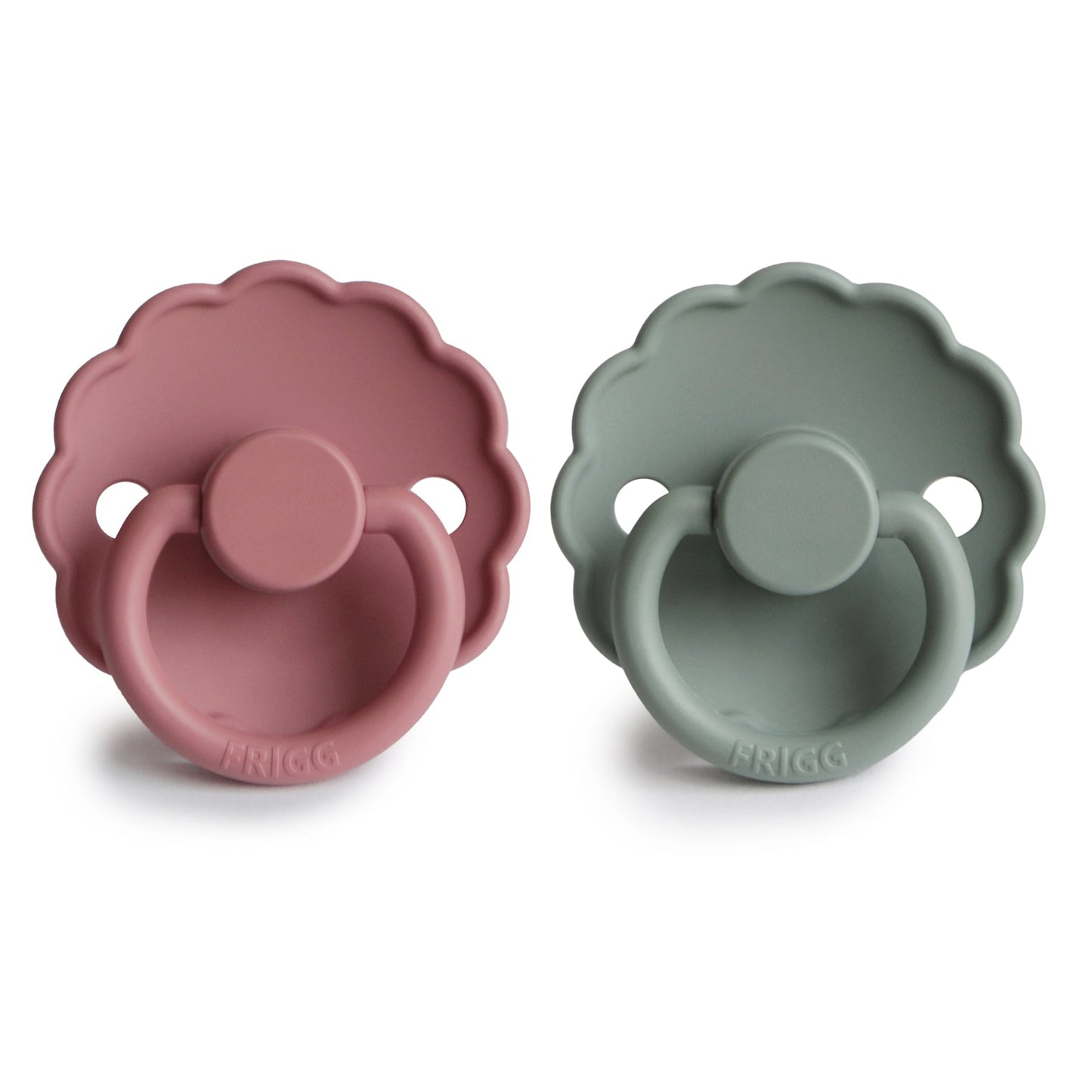 FRIGG Daisy Silicone Pacifier 2-Pack - Babies in Bloom