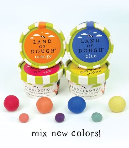 Land of Dough Rainbow Mini 4-Pack