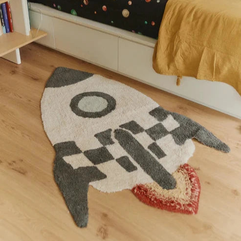 Washable Cotton Rug Rocket