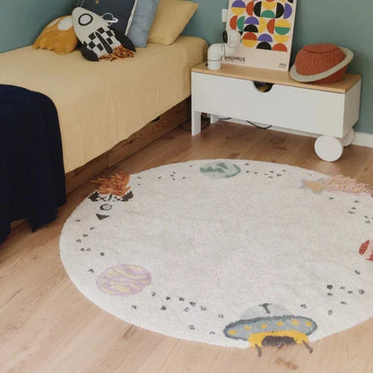 Washable Cotton Rug Interstellar Journey