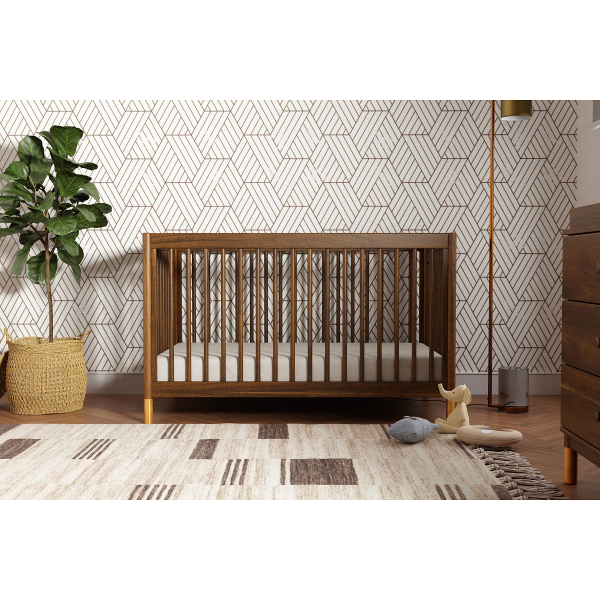 Babyletto Gelato 4-in-1 Convertible Crib with Toddler Bed Conversion Kit