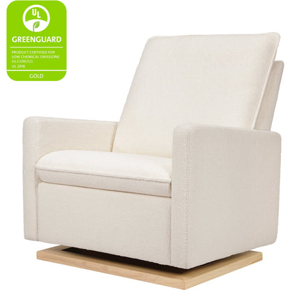 Babyletto Cali Pillowback Chair and a Half Glider | Water Repellent & Stain Resistant