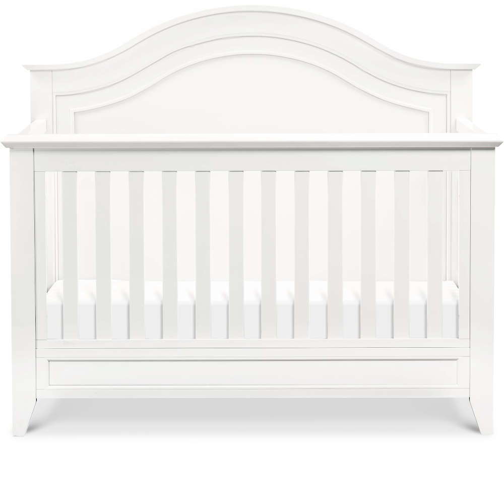 Monogram by Namesake Beckett Rustic 4-in-1 Convertible Curve-Top Crib