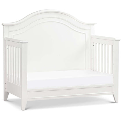 Monogram by Namesake Beckett Rustic 4-in-1 Convertible Curve-Top Crib