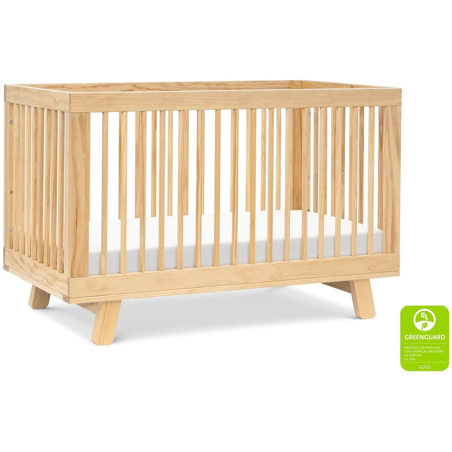 Babyletto Hudson 3-in-1 Convertible Crib with Toddler Bed Conversion Kit