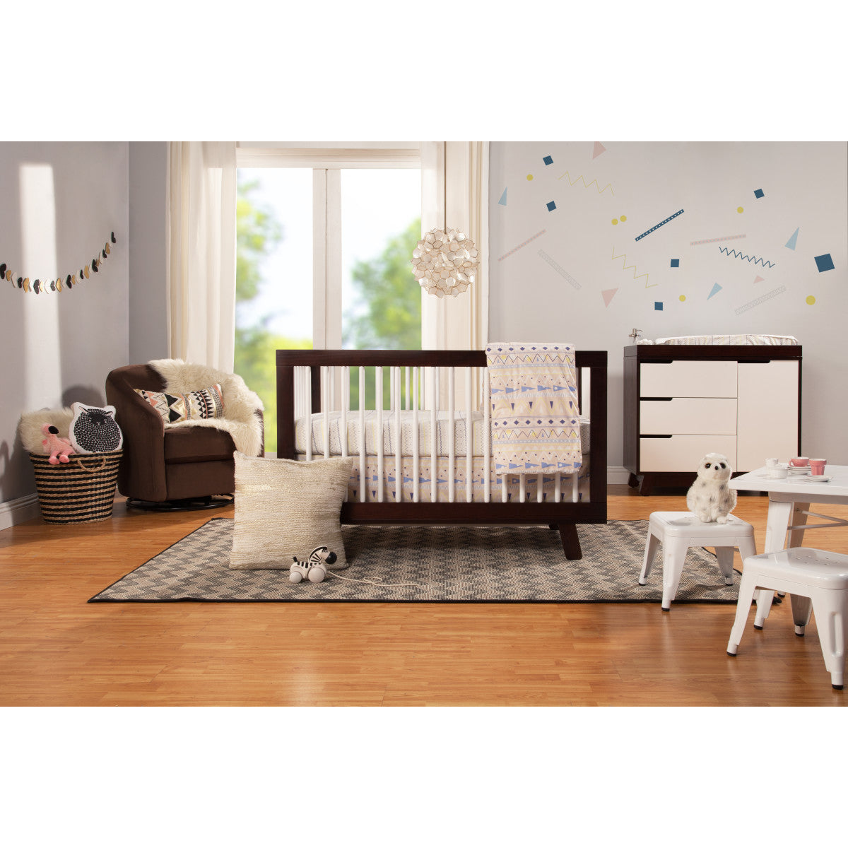 Babyletto Hudson 3-in-1 Convertible Crib with Toddler Bed Conversion Kit