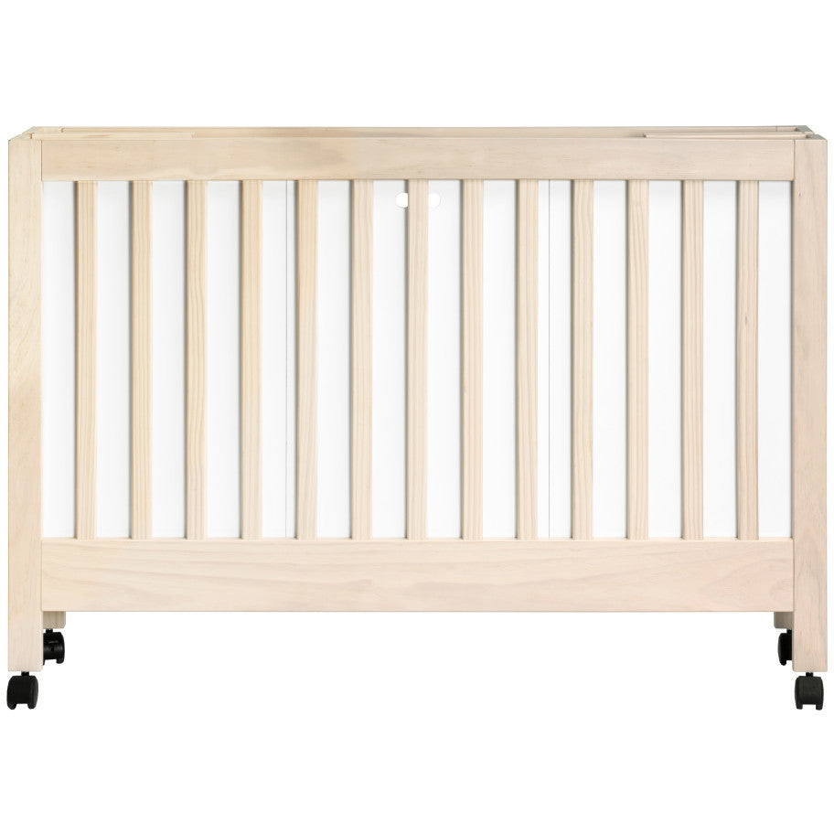 Babyletto Maki Full-Size Folding Crib with Toddler Bed Conversion Kit