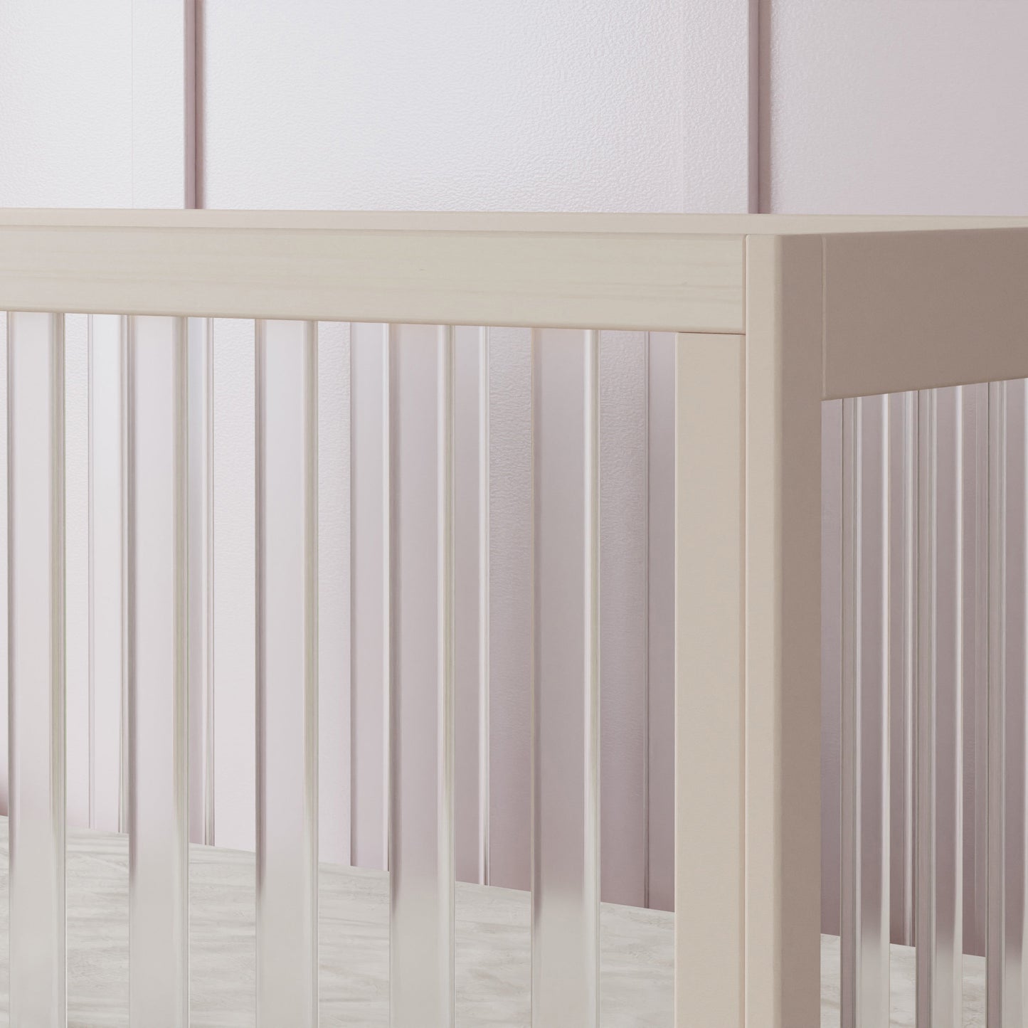 Babyletto Harlow 3-in-1 Convertible Crib with Toddler Bed Conversion Kit