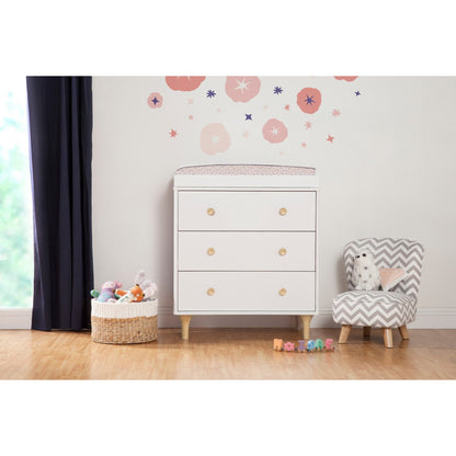 Babyletto Lolly 3-Drawer Changer Dresser with Removable Changing Tray