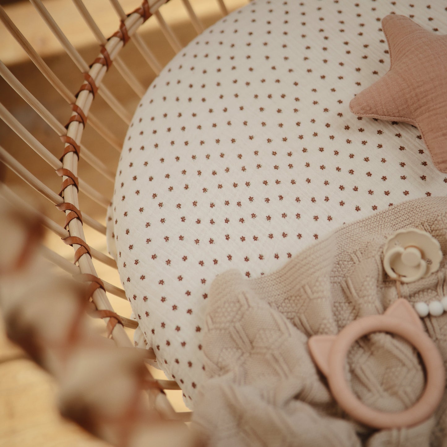 Extra Soft Bassinet Muslin Crib Sheet - Babies in Bloom
