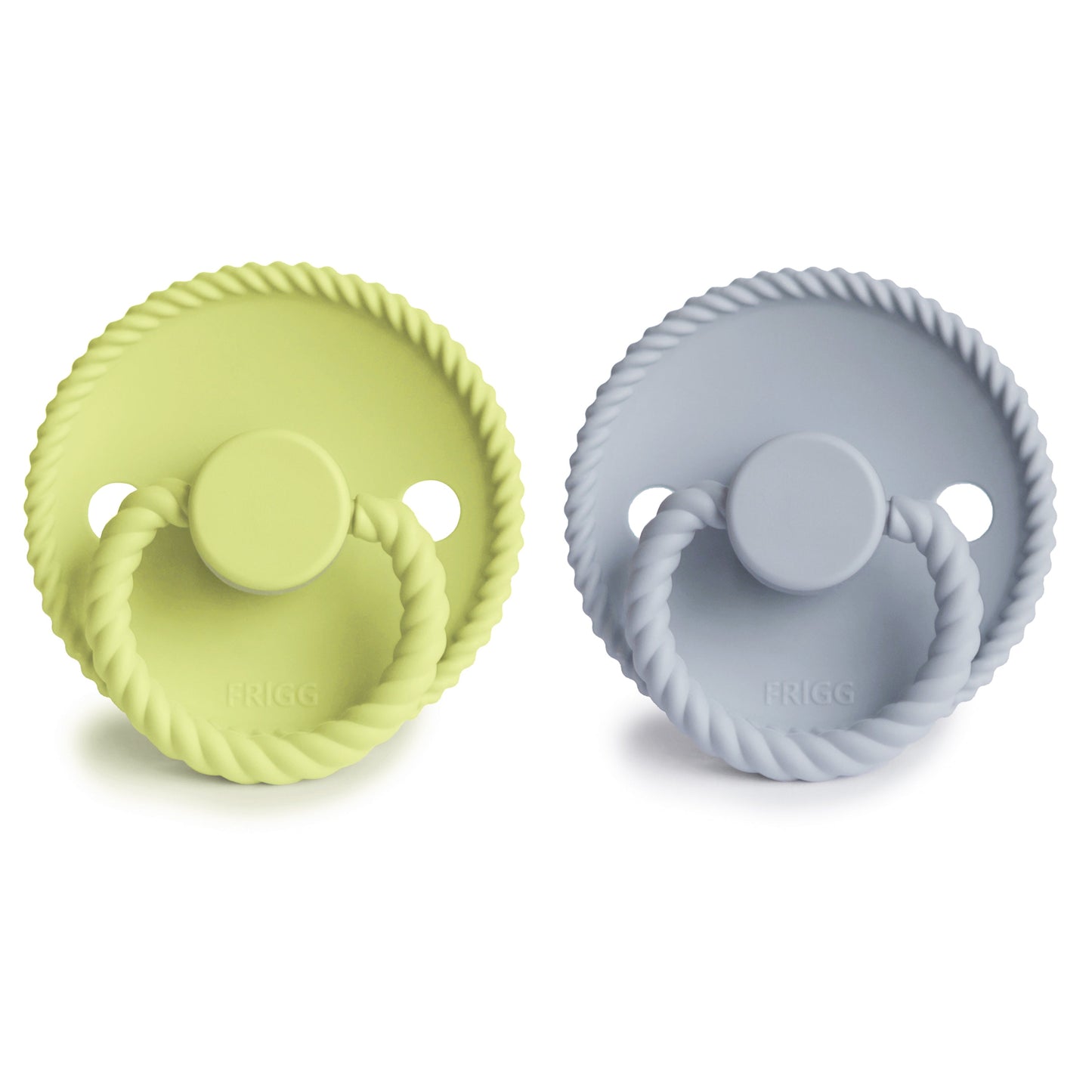 FRIGG Rope Silicone Pacifier 2-Pack - Babies in Bloom