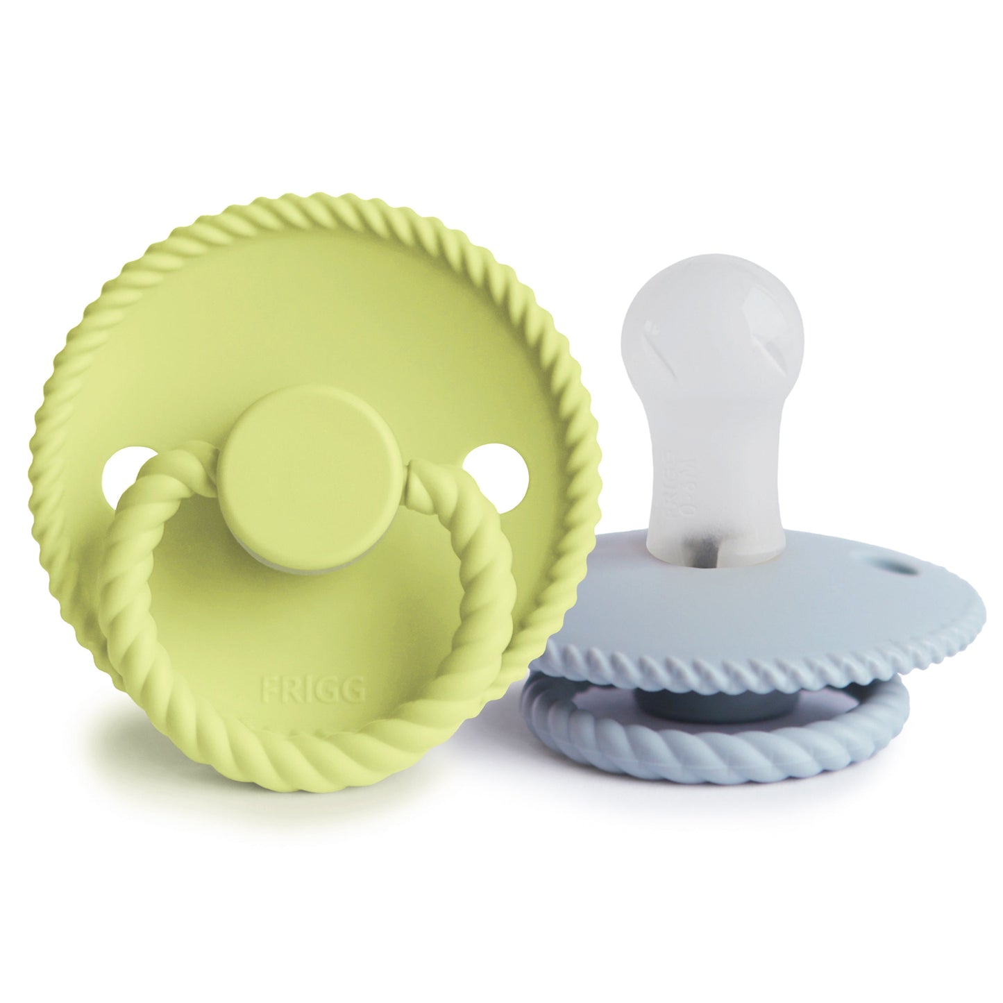 FRIGG Rope Silicone Pacifier 2-Pack - Babies in Bloom
