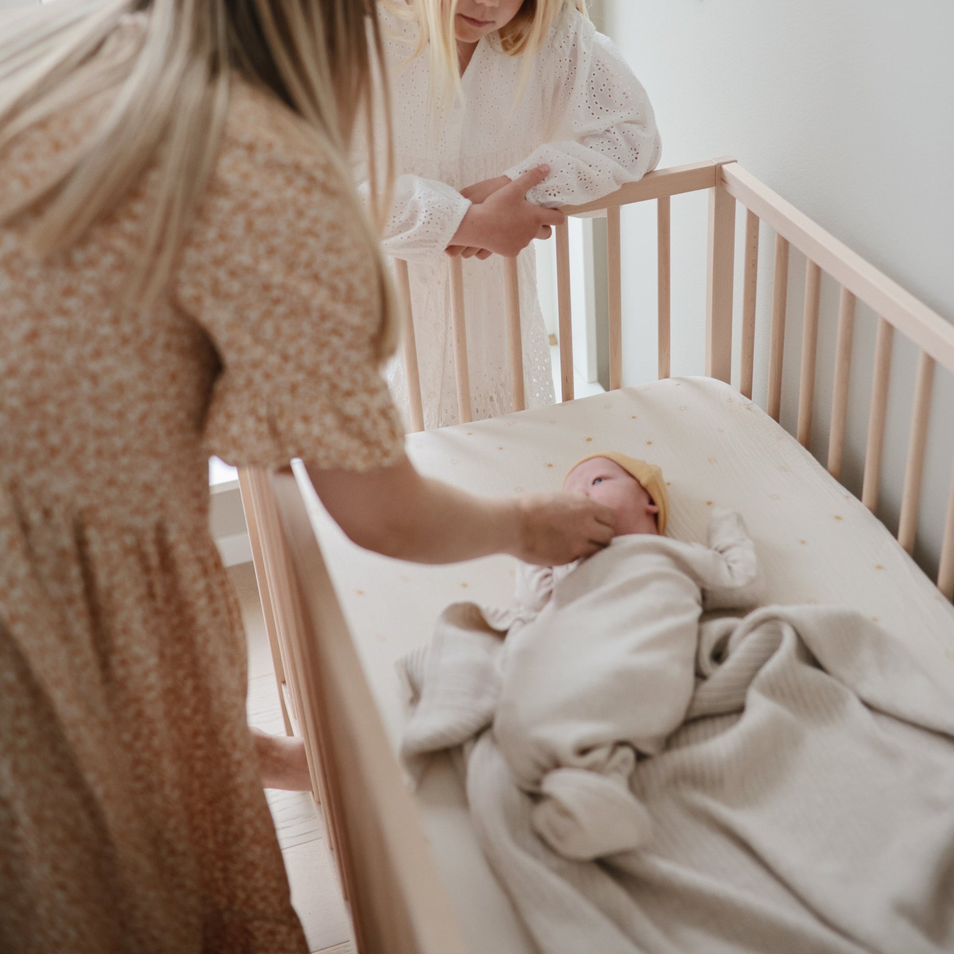 Extra Soft Muslin Crib Sheet - Babies in Bloom