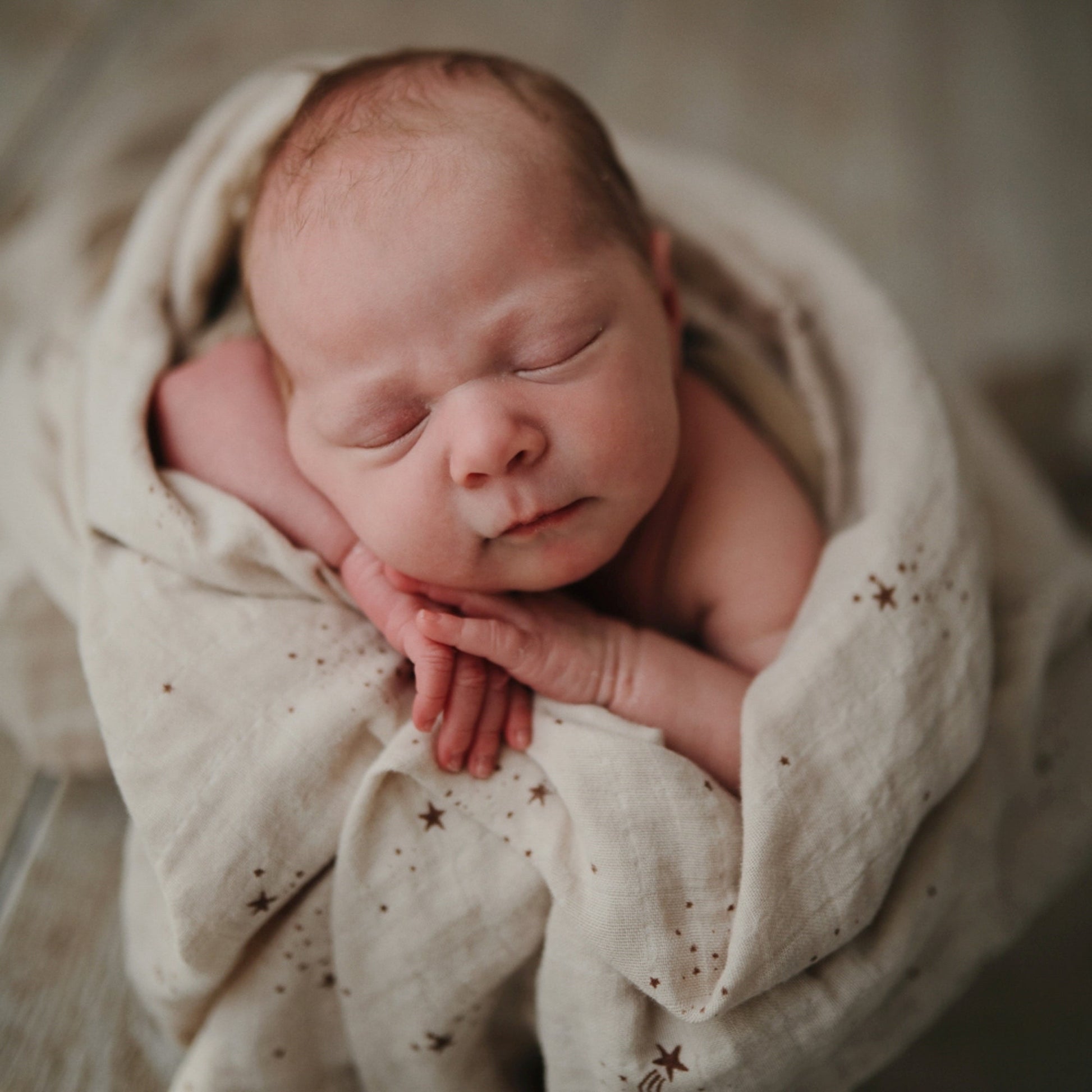 Organic Cotton Muslin Swaddle Blanket - Babies in Bloom