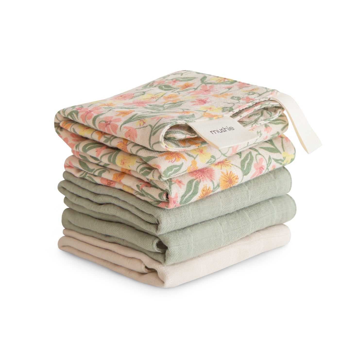 Muslin Cotton Washcloth - Babies in Bloom