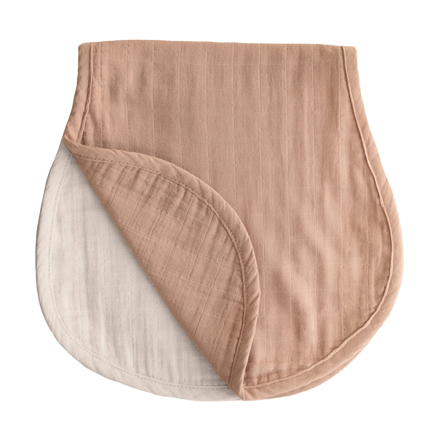 Organic Cotton Muslin Burp Cloth 2-Pack - Babies in Bloom