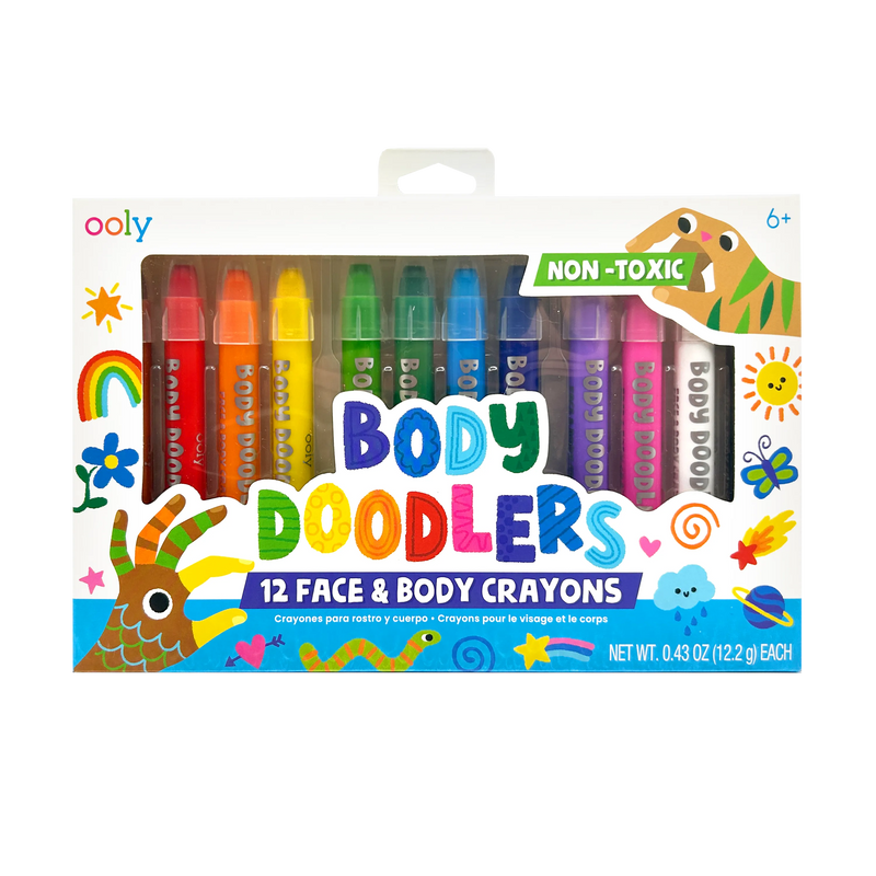 Body Doodlers: Face & Body Crayons